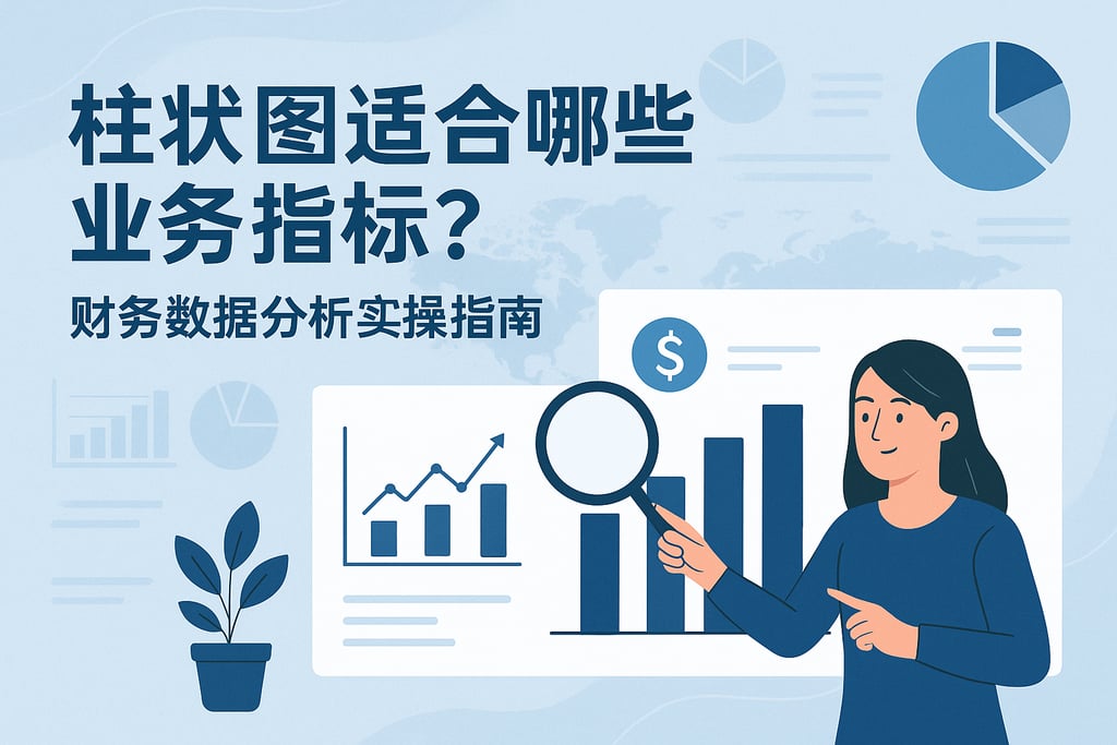 柱状图适合哪些业务指标？财务数据分析实操指南