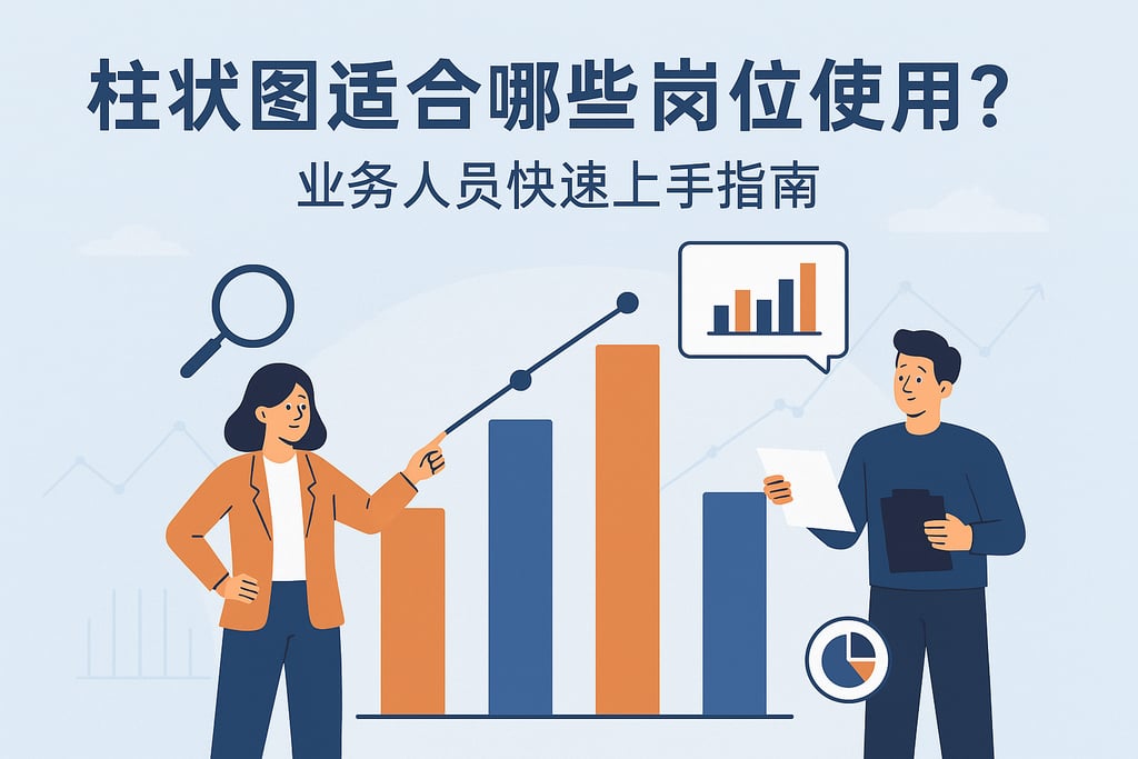 柱状图适合哪些岗位使用？业务人员快速上手指南