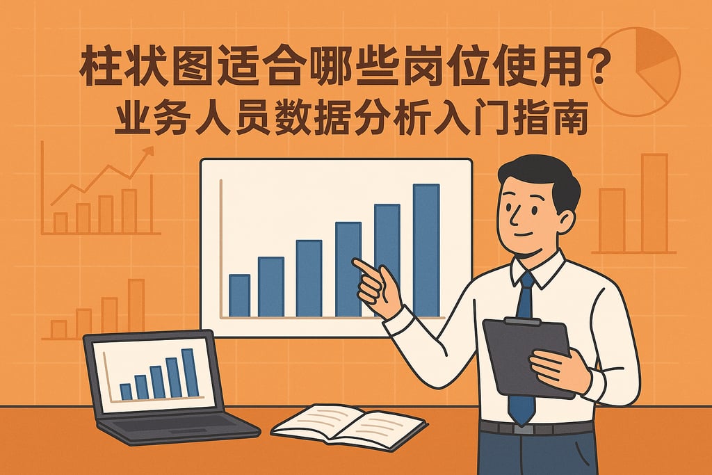 柱状图适合哪些岗位使用？业务人员数据分析入门指南