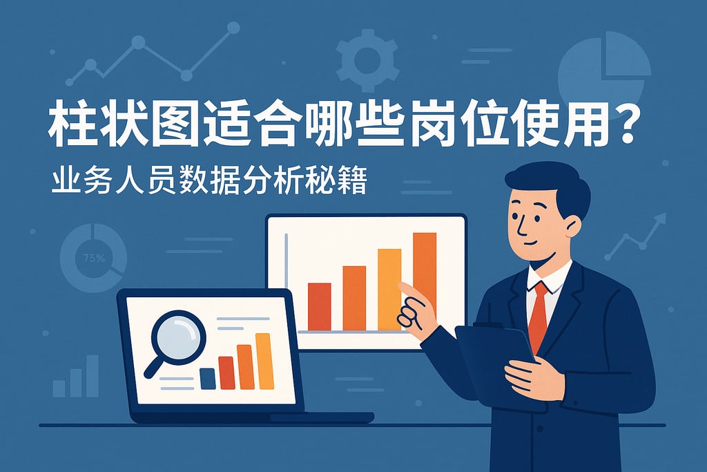 柱状图适合哪些岗位使用？业务人员数据分析秘籍