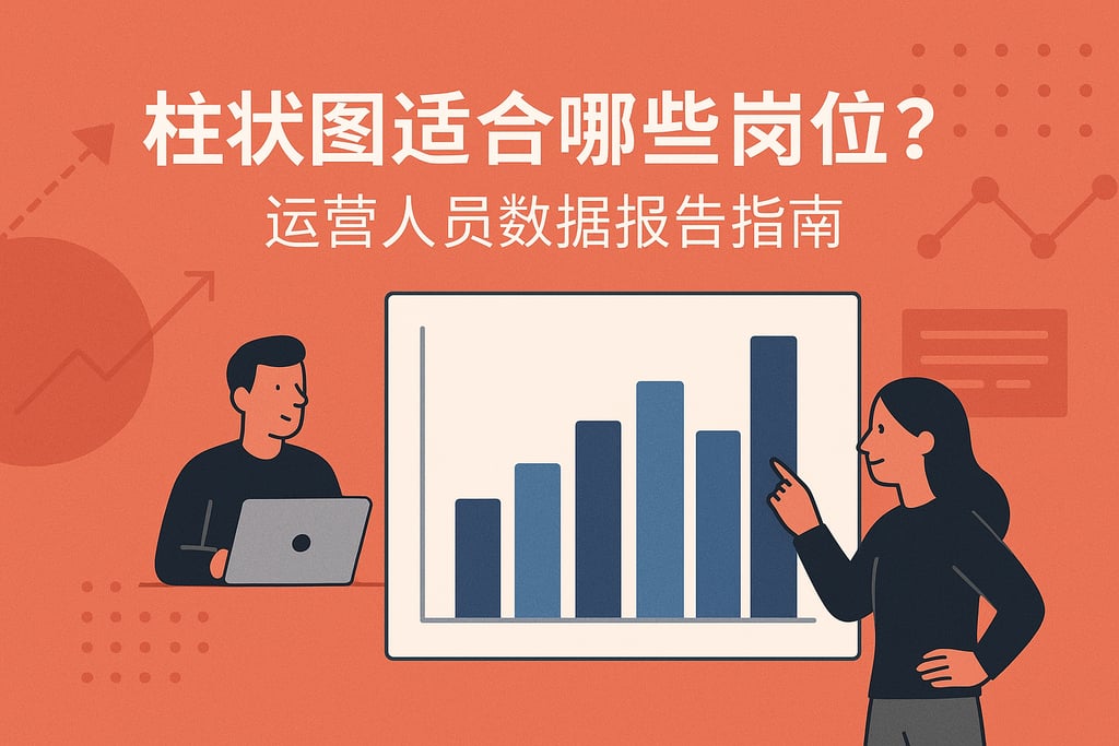 柱状图适合哪些岗位？运营人员数据报告指南