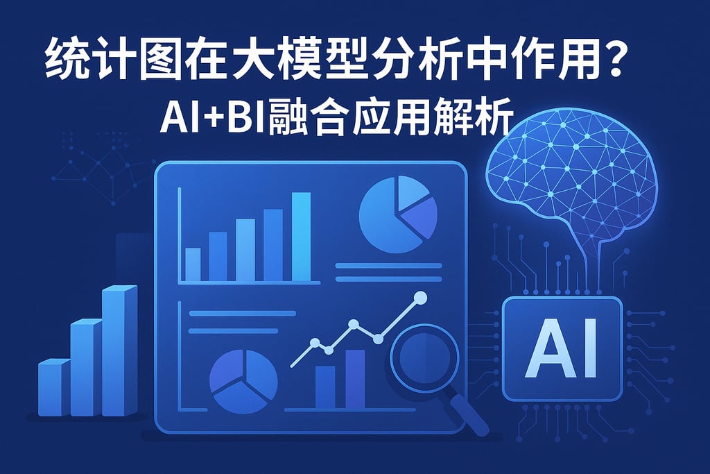 统计图在大模型分析中的作用？AI+BI融合应用解析