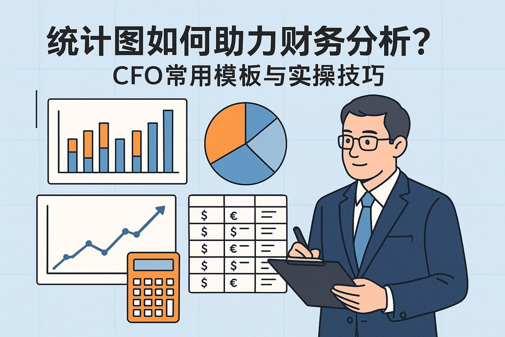 统计图如何助力财务分析？CFO常用模板与实操技巧