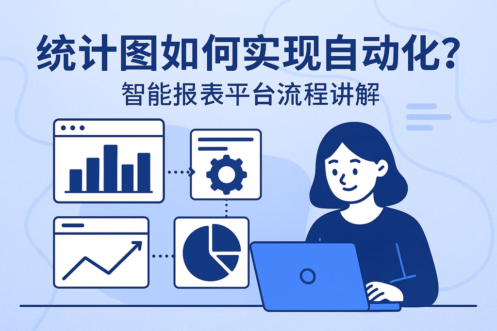 统计图如何实现自动化？智能报表平台流程讲解