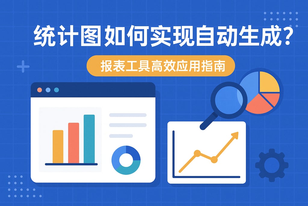 统计图如何实现自动生成？报表工具高效应用指南