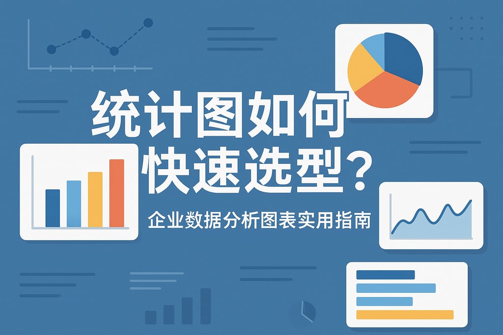 统计图如何快速选型？企业数据分析图表实用指南
