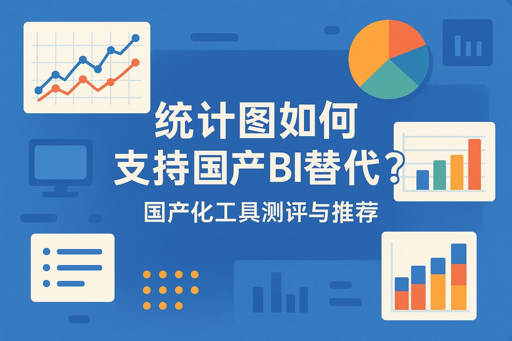 统计图如何支持国产BI替代？国产化工具测评与推荐