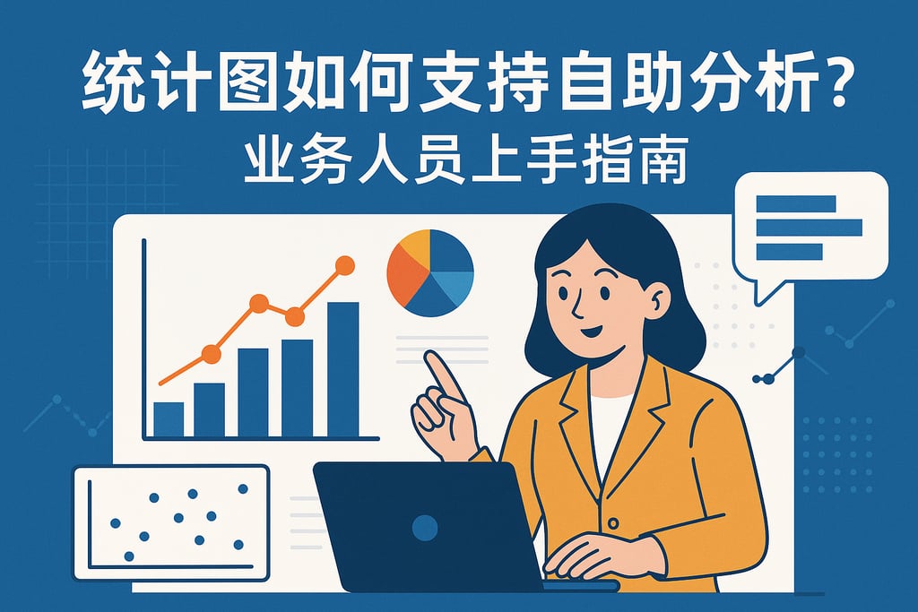 统计图如何支持自助分析？业务人员上手指南