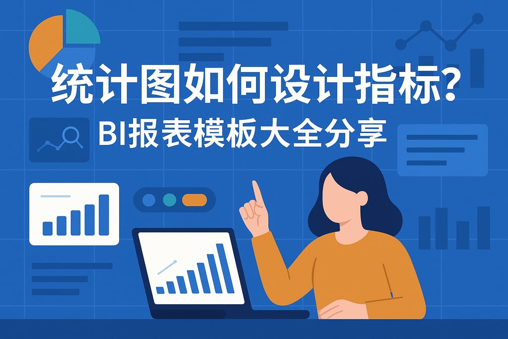 统计图如何设计指标？BI报表模板大全分享