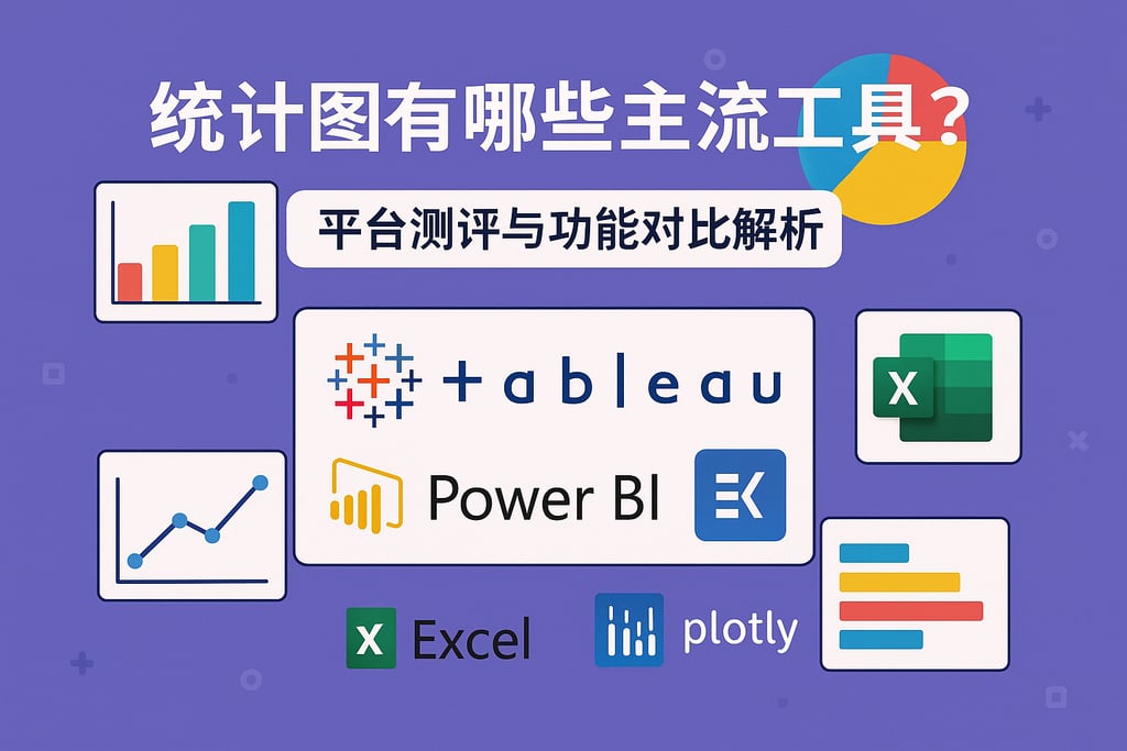 统计图有哪些主流工具？平台测评与功能对比解析