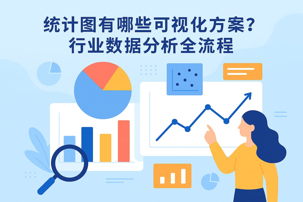 统计图有哪些可视化方案？行业数据分析全流程