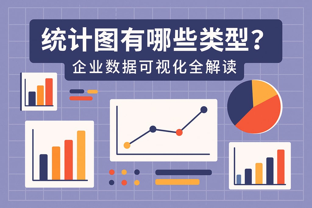 统计图有哪些类型？企业数据可视化全解读