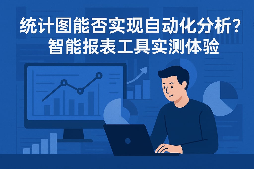 统计图能否实现自动化分析？智能报表工具实测体验