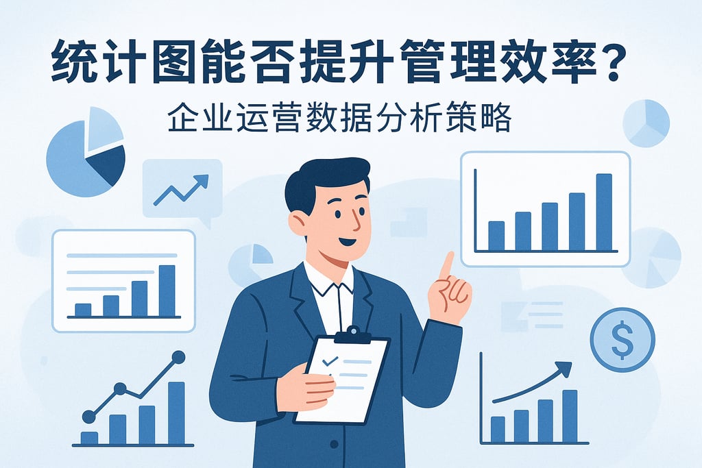 统计图能否提升管理效率？企业运营数据分析策略