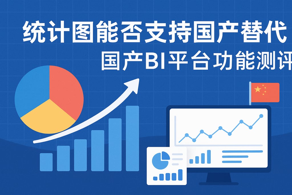 统计图能否支持国产替代？国产BI平台功能测评
