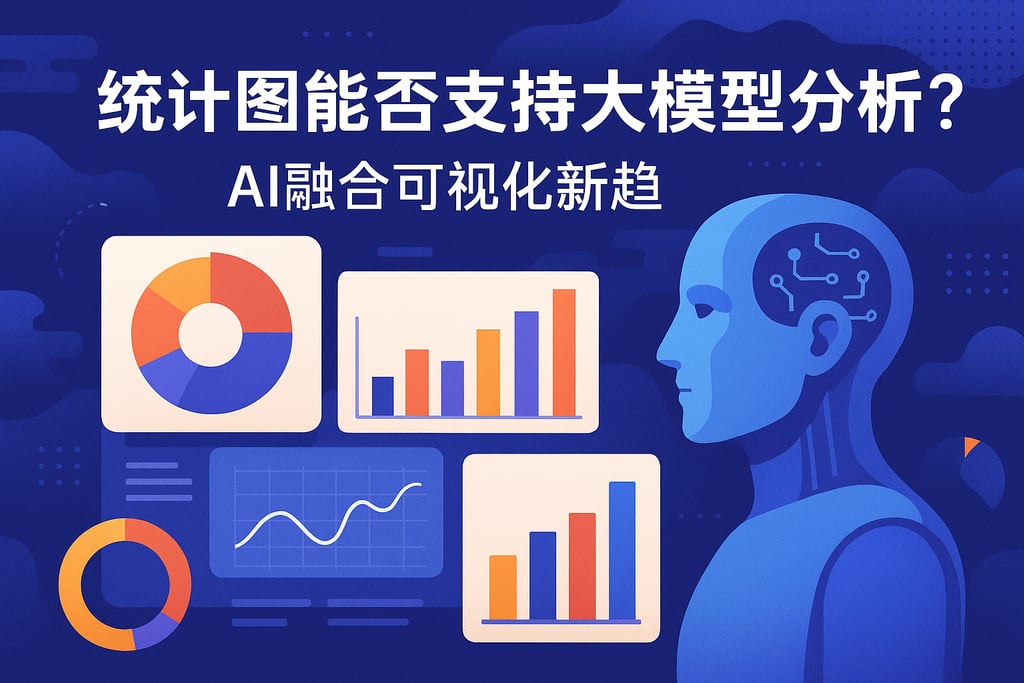 统计图能否支持大模型分析？AI融合可视化新趋势