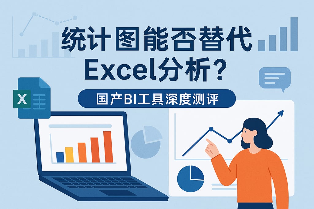 统计图能否替代Excel分析？国产BI工具深度测评