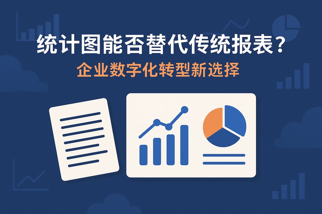 统计图能否替代传统报表？企业数字化转型新选择