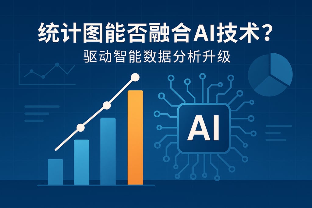 统计图能否融合AI技术？驱动智能数据分析升级