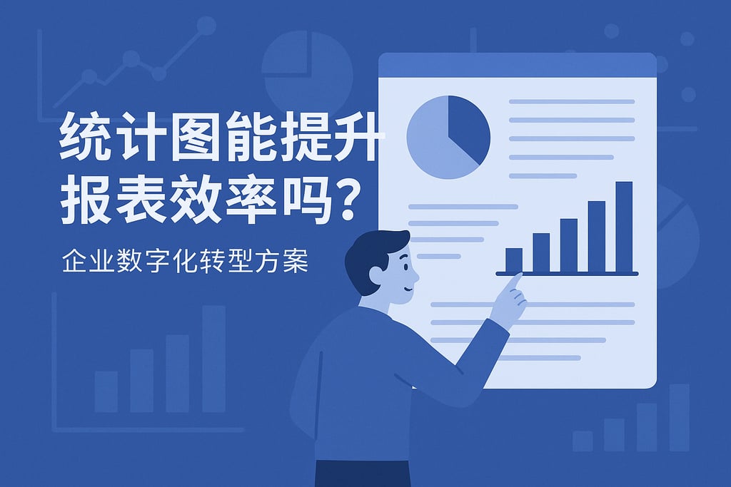 统计图能提升报表效率吗？企业数字化转型方案