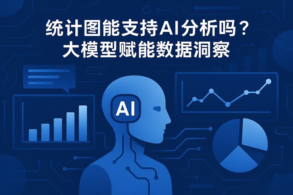 统计图能支持AI分析吗？大模型赋能数据洞察