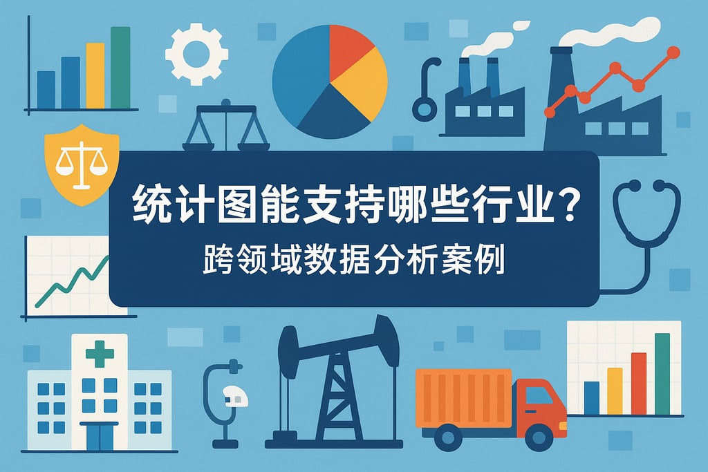 统计图能支持哪些行业？跨领域数据分析案例