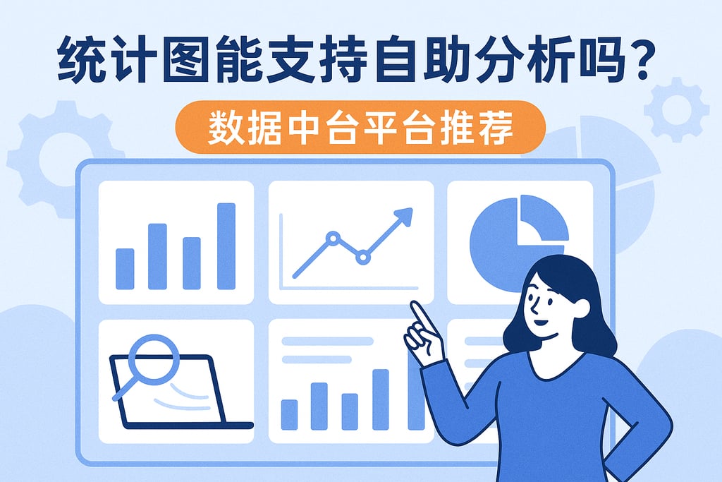 统计图能支持自助分析吗？数据中台平台推荐