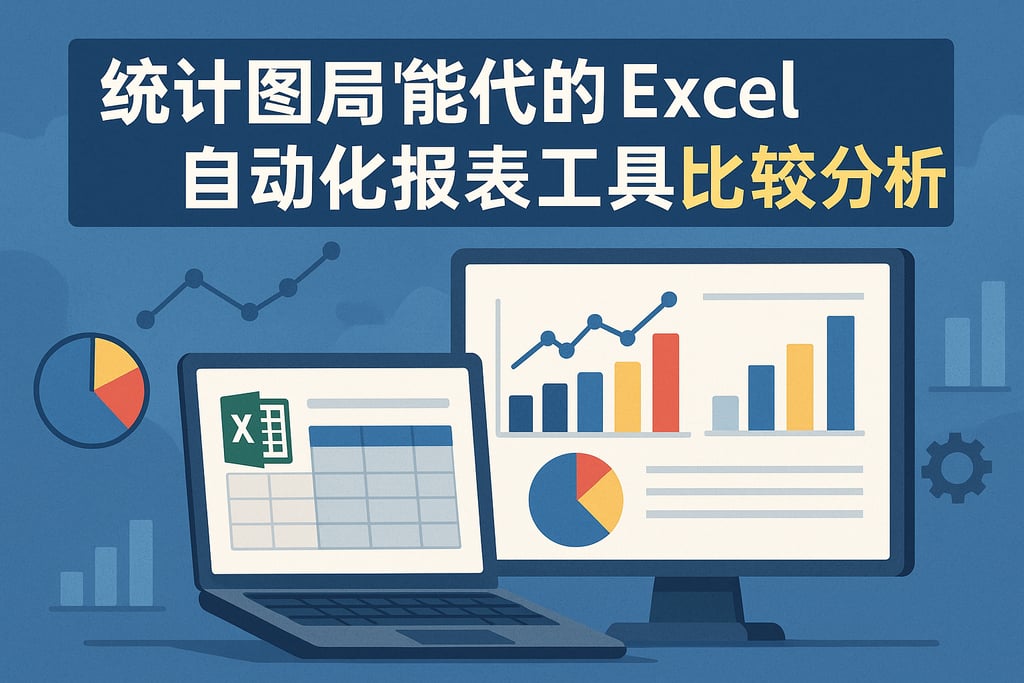 统计图能替代Excel吗？自动化报表工具对比分析