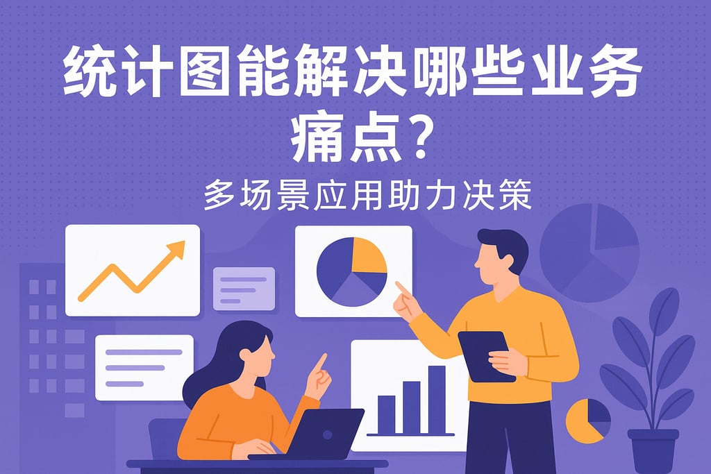 统计图能解决哪些业务痛点？多场景应用助力决策
