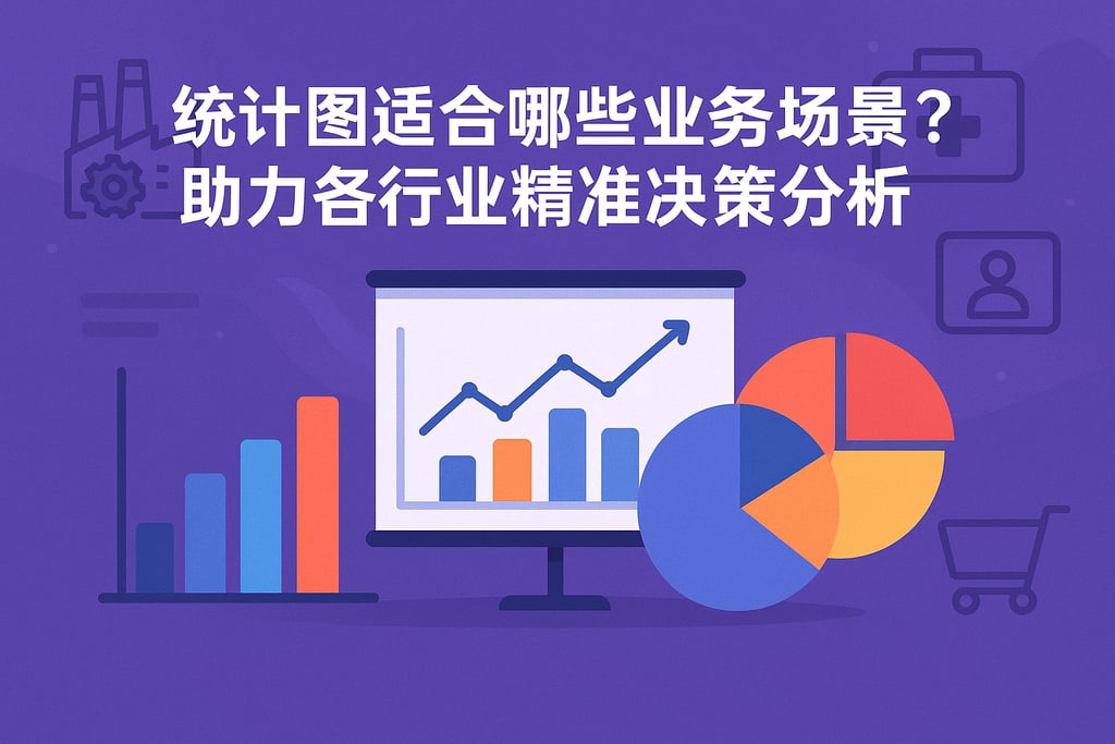 统计图适合哪些业务场景？助力各行业精准决策分析