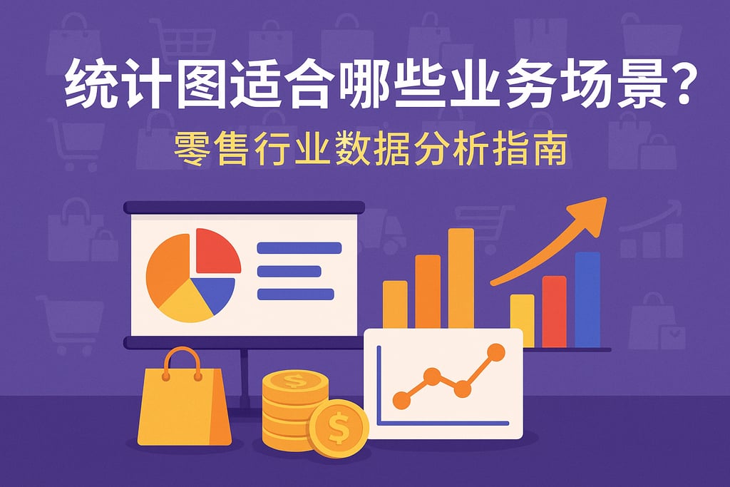 统计图适合哪些业务场景？零售行业数据分析指南