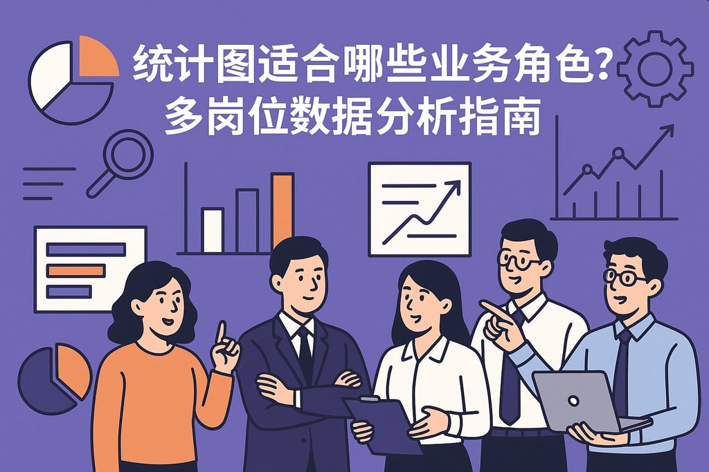 统计图适合哪些业务角色？多岗位数据分析指南
