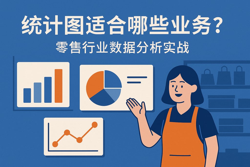 统计图适合哪些业务？零售行业数据分析实战