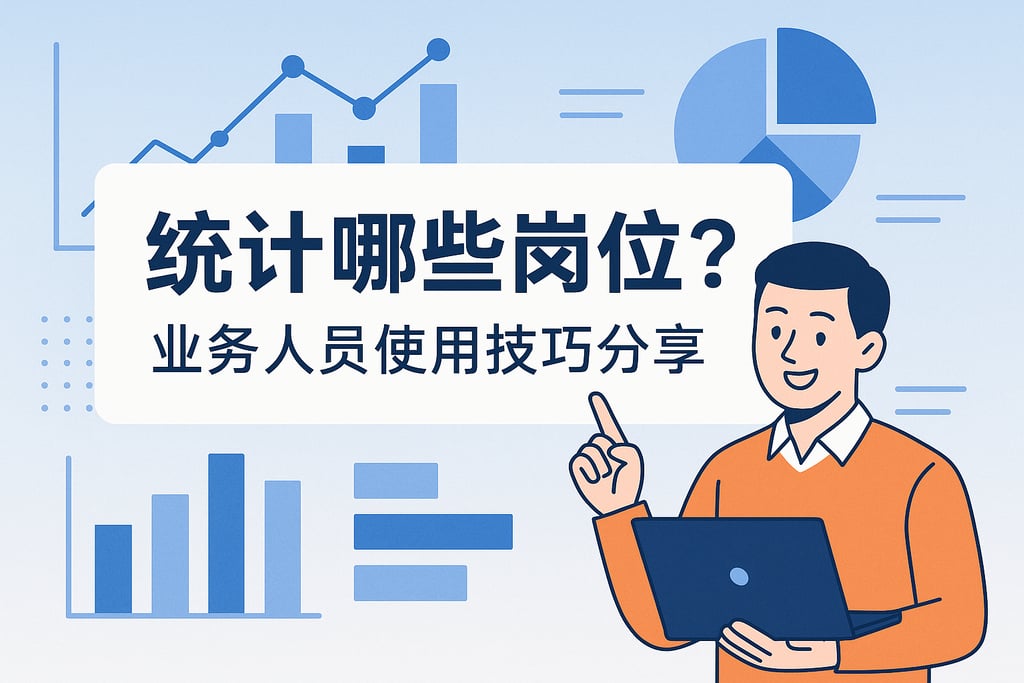 统计图适合哪些岗位？业务人员使用技巧分享