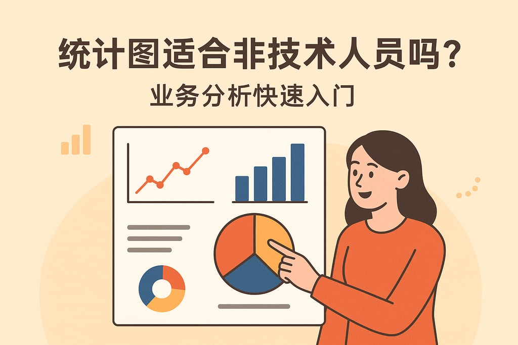 统计图适合非技术人员吗？业务分析快速入门