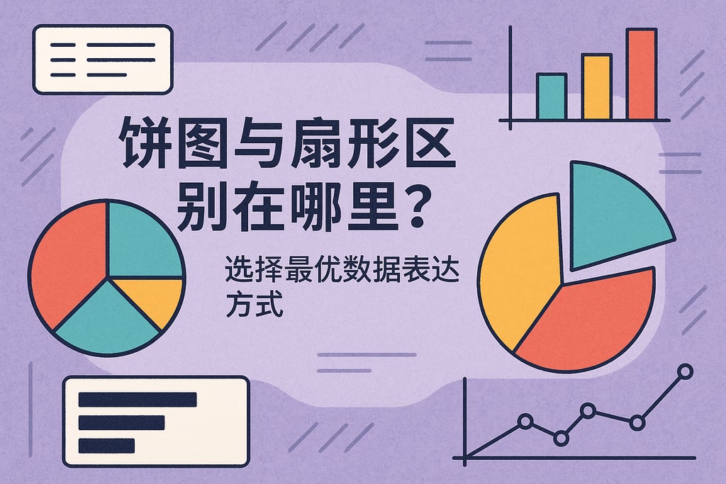 饼图与扇形图区别在哪里？选择最优数据表达方式
