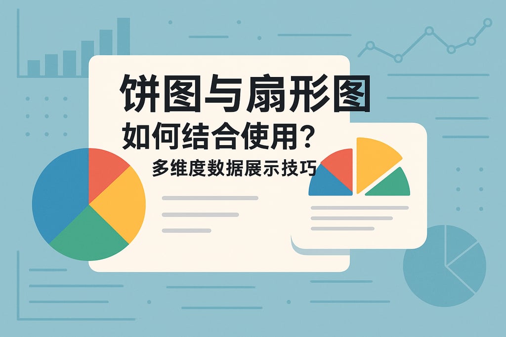 饼图与扇形图如何结合使用？多维度数据展示技巧