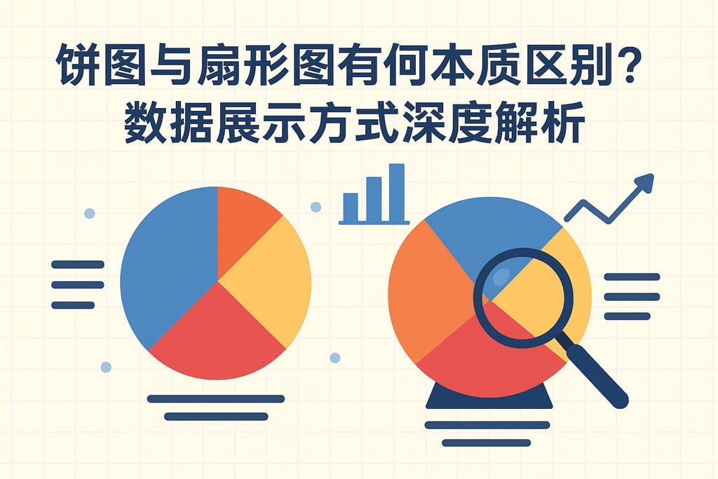 饼图与扇形图有何本质区别？数据展示方式深度解析