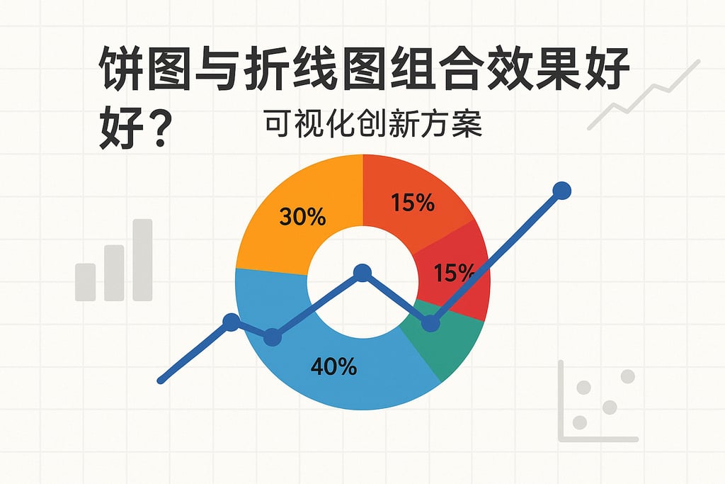 饼图与折线图组合效果好吗？可视化创新方案