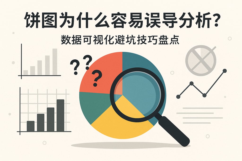饼图为什么容易误导分析？数据可视化避坑技巧盘点