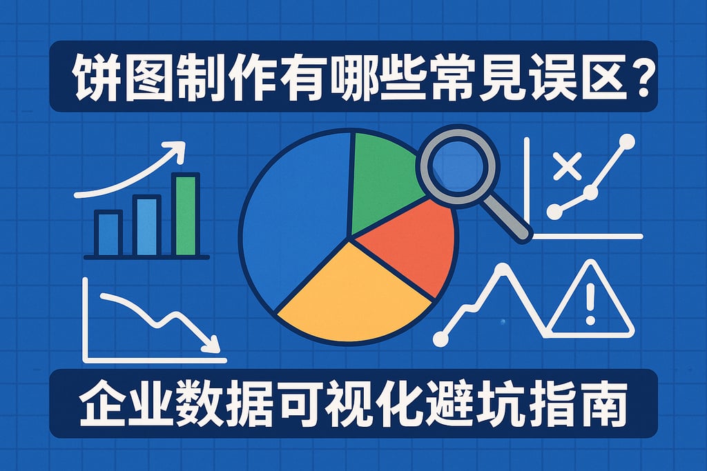 饼图制作有哪些常见误区？企业数据可视化避坑指南