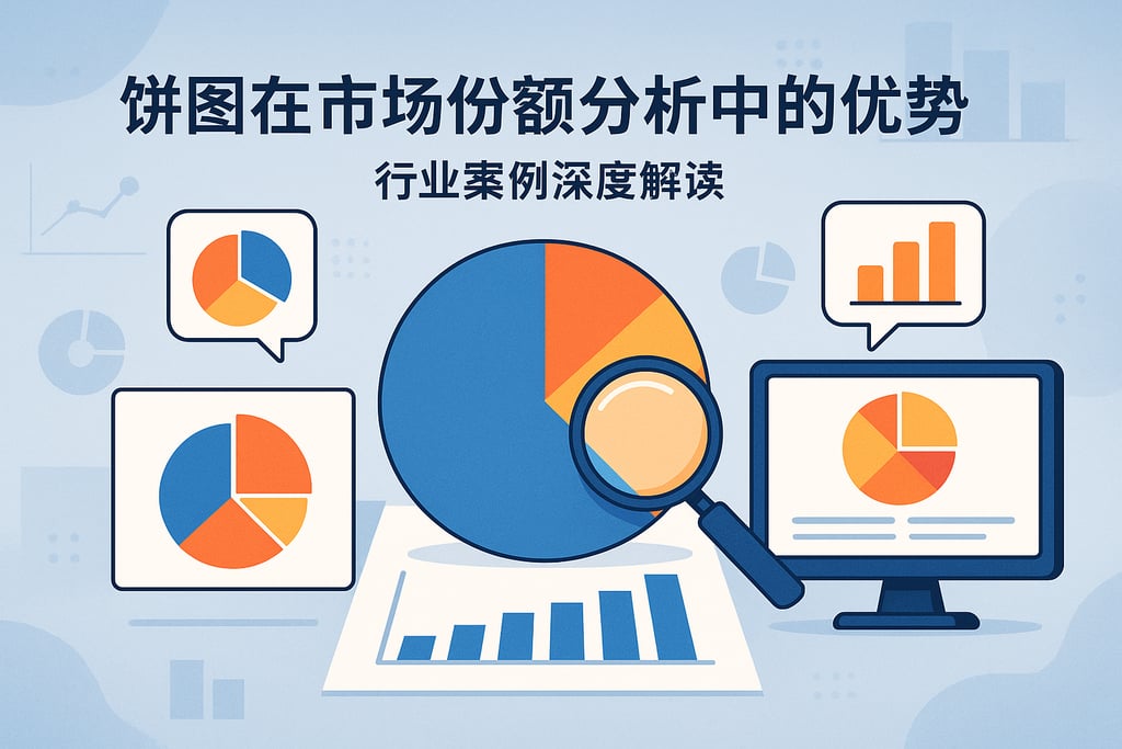 饼图在市场份额分析中的优势？行业案例深度解读