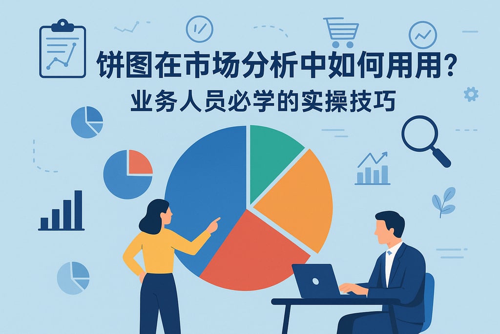 饼图在市场分析中如何应用？业务人员必学的实操技巧