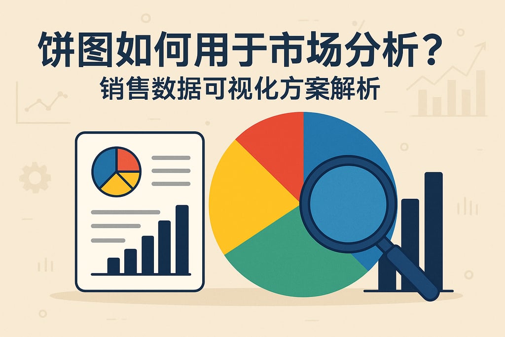 饼图在市场分析中如何用？销售数据可视化方案解析