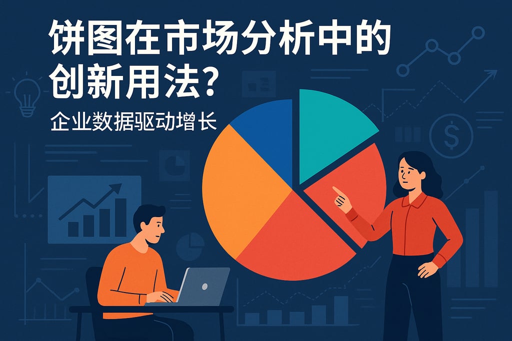 饼图在市场分析中有哪些创新用法？企业数据驱动增长
