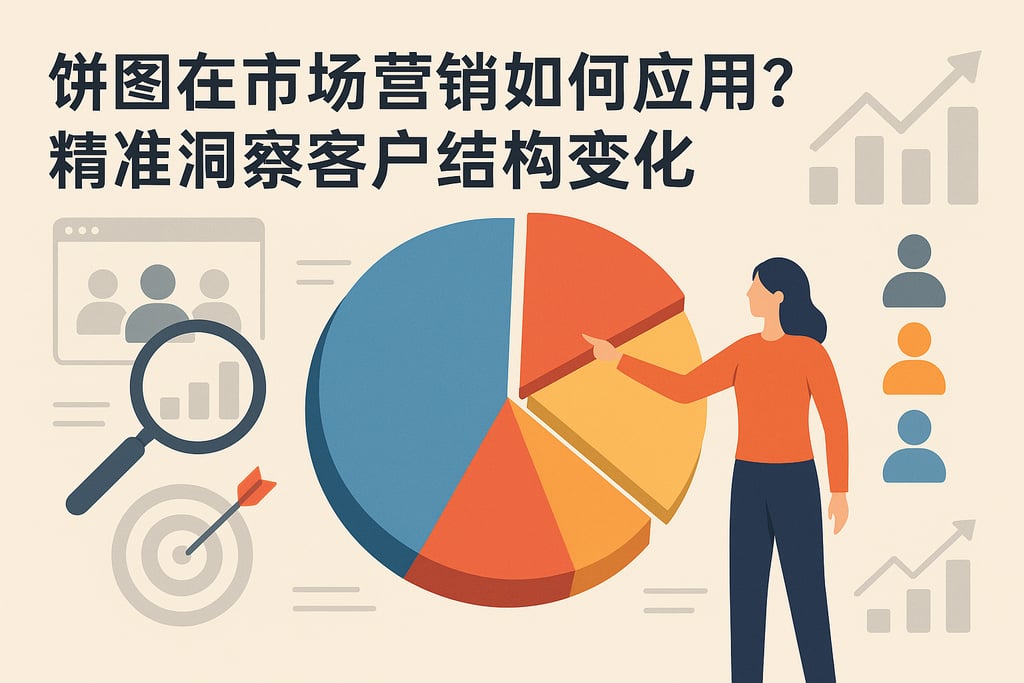 饼图在市场营销如何应用？精准洞察客户结构变化