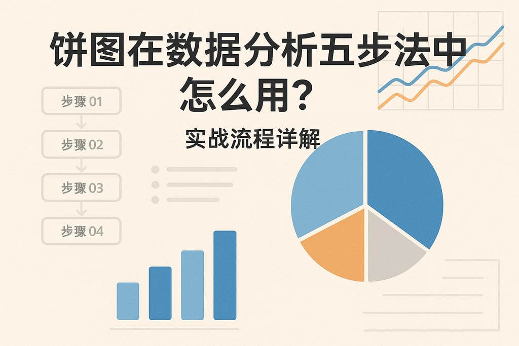 饼图在数据分析五步法中怎么用？实战流程详解