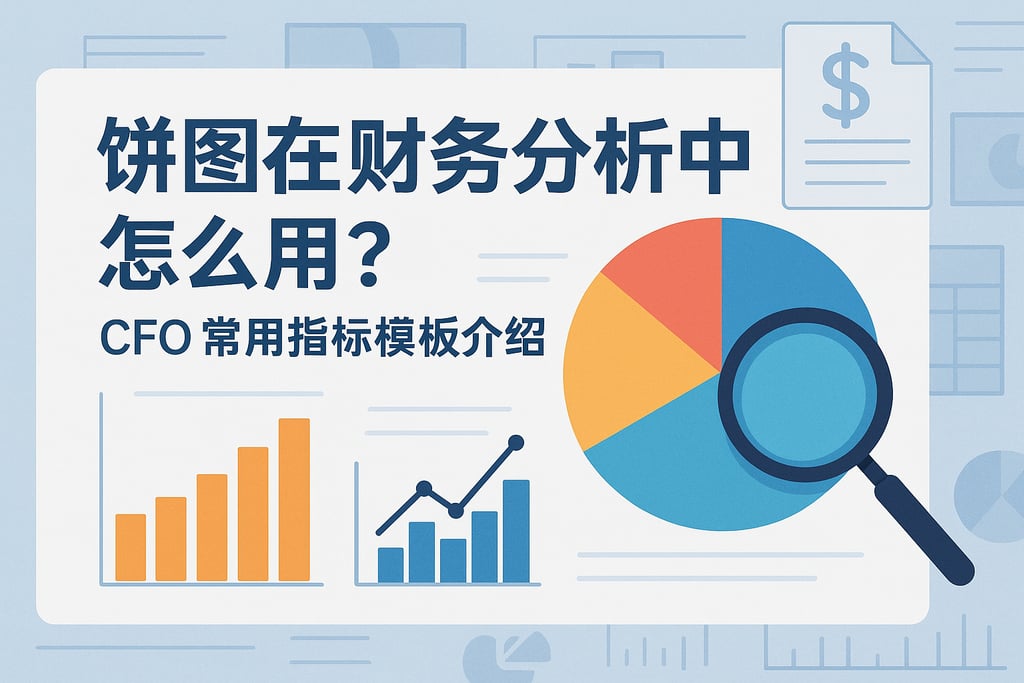 饼图在财务分析中怎么用？CFO常用指标模板介绍