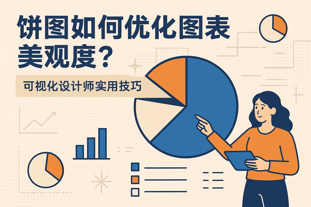 饼图如何优化图表美观度？可视化设计师实用技巧