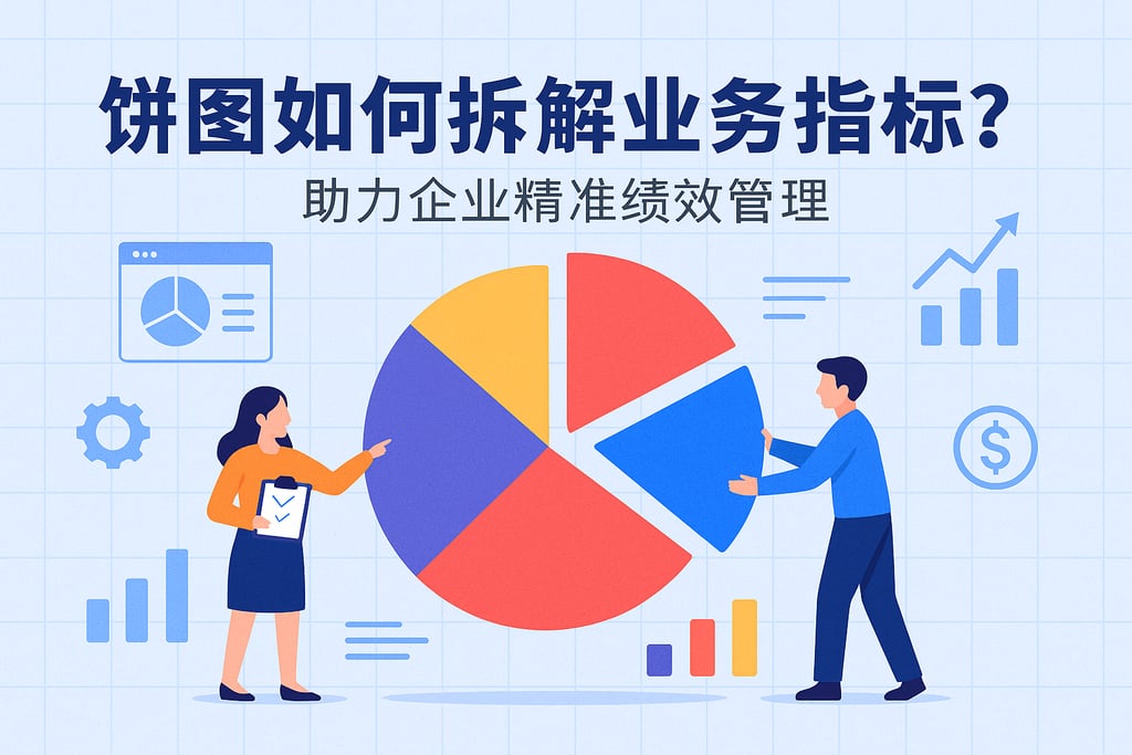 饼图如何拆解业务指标？助力企业精准绩效管理